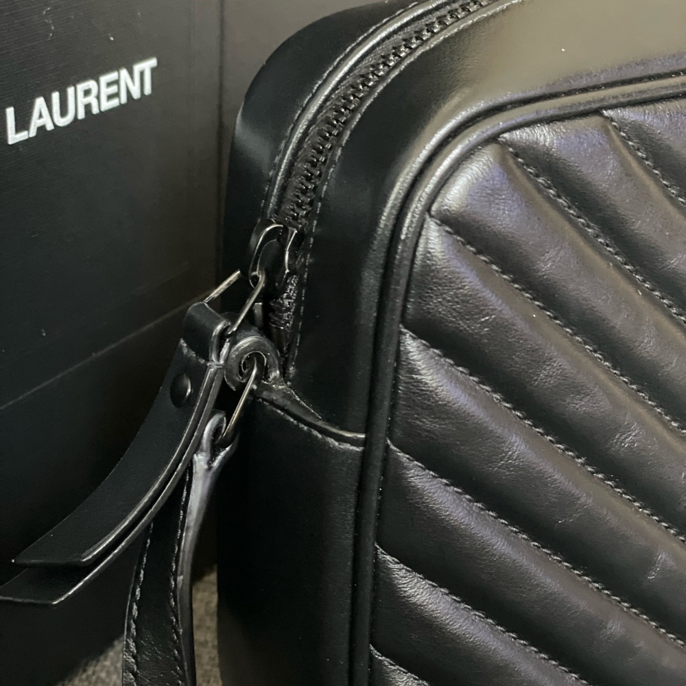 YSL Yves Saint Lauren black camera bag crossbody - Picture 8 of 16